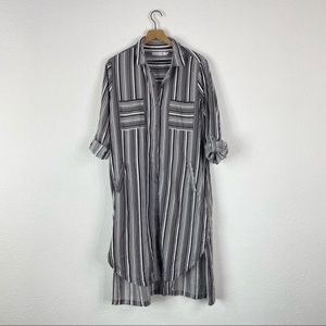 Billy T Long Sleeve Shirt Dress